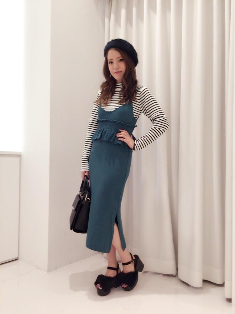 1枚で決まるっ‼︎インナーSET♡ニットフリルOP