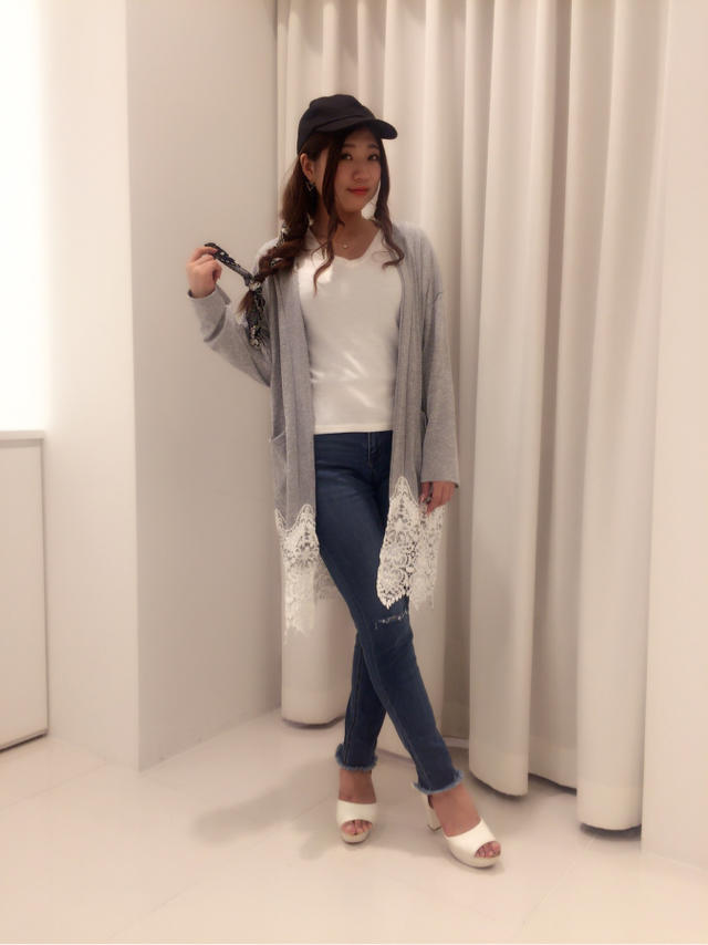 natsumi店頭パンツコーデ♡かなこ