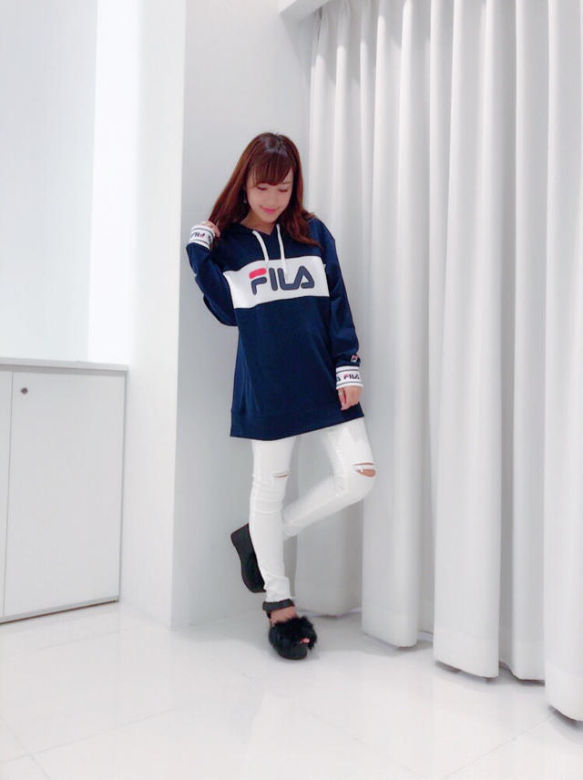 FILAコラボ商品②❤︎BIGパーカー❤︎かなこ