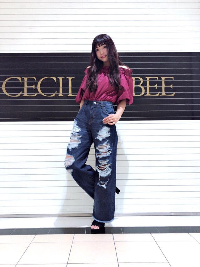 New♡袖バルーンフリルブラウス( ⸝⸝•ᴗ•⸝⸝ )੭ りさ