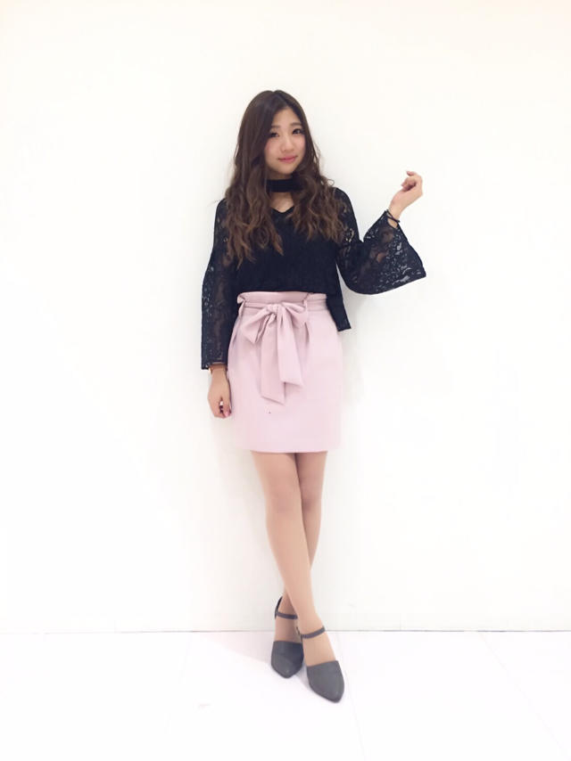 袖レースtops♥♥なつみ店頭コーデ♥はるか