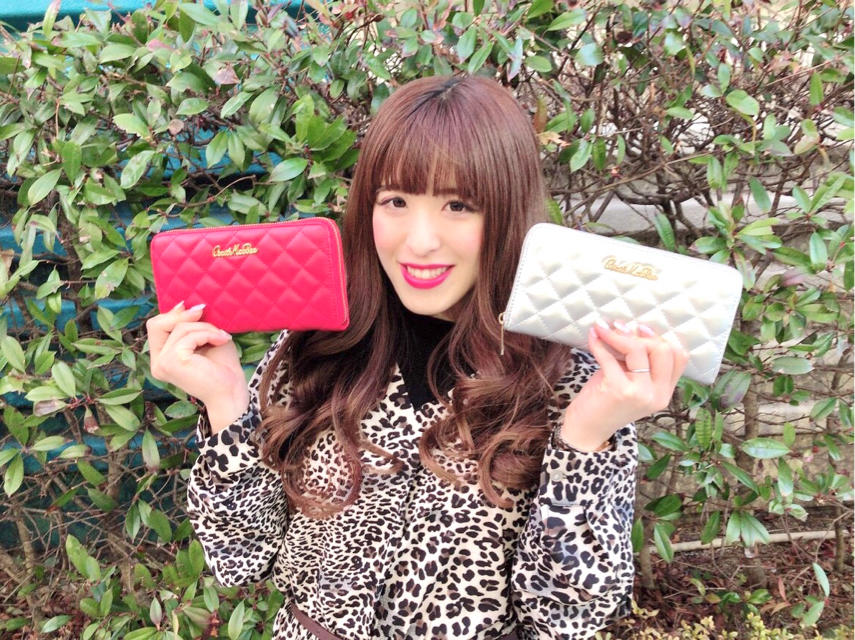 季節感漂うキルティング長財布♡なつみ