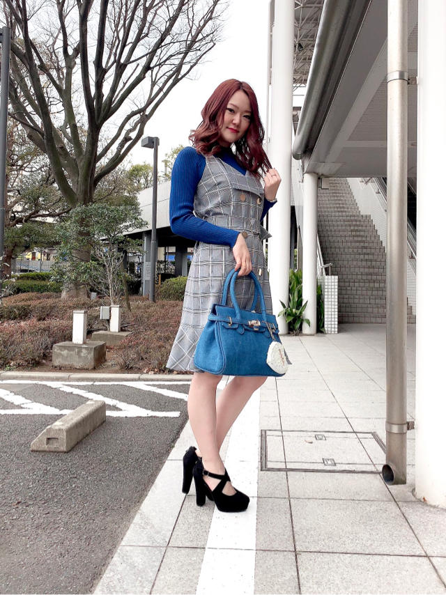 デートにも♡ダブルボタンマーメイドジャンスカ♡ゆか