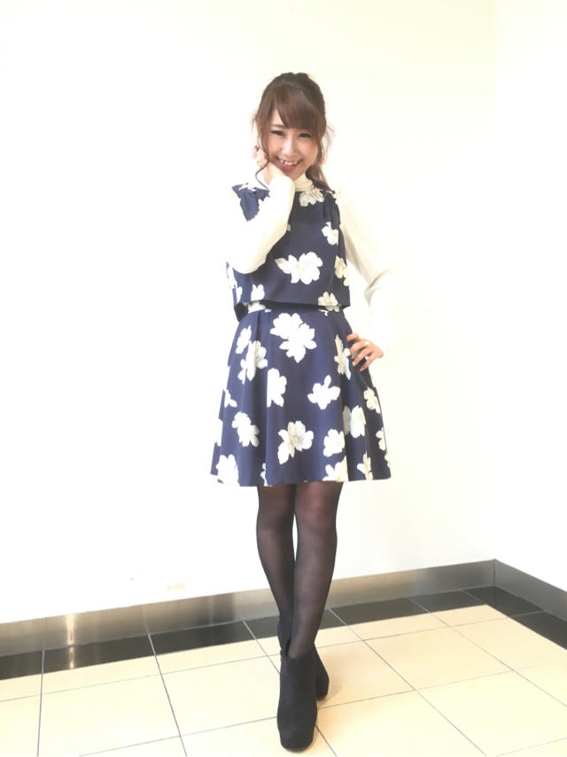 CanCam掲載❤︎花柄ワンピース