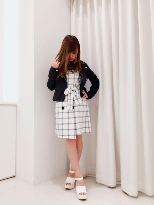 大人気♡洗えるライダース♡ひなこ