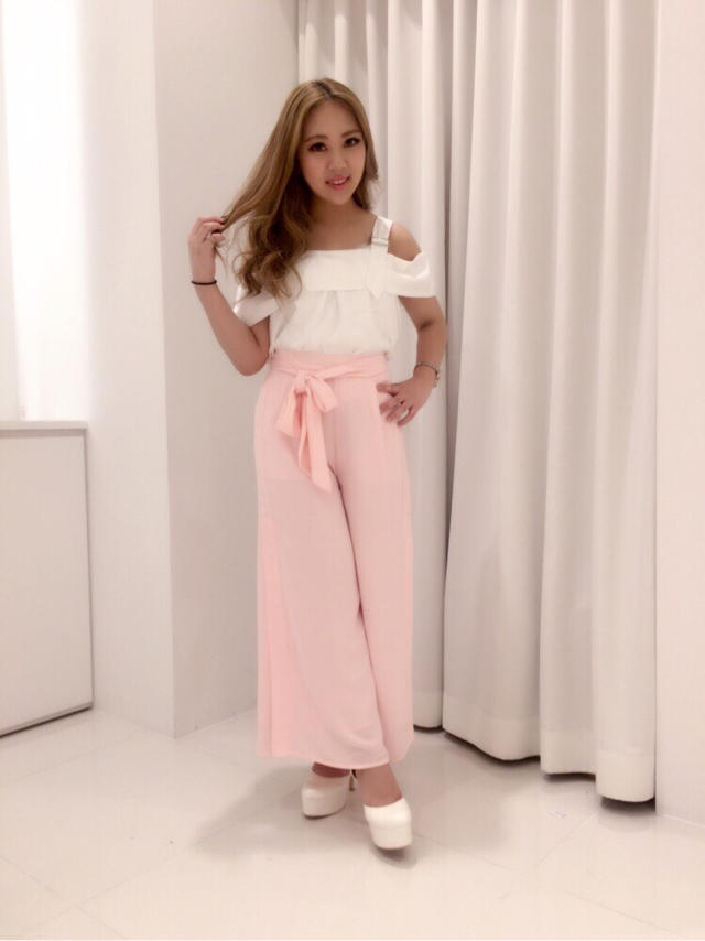 ♡サイドスリットワイドパンツ♡