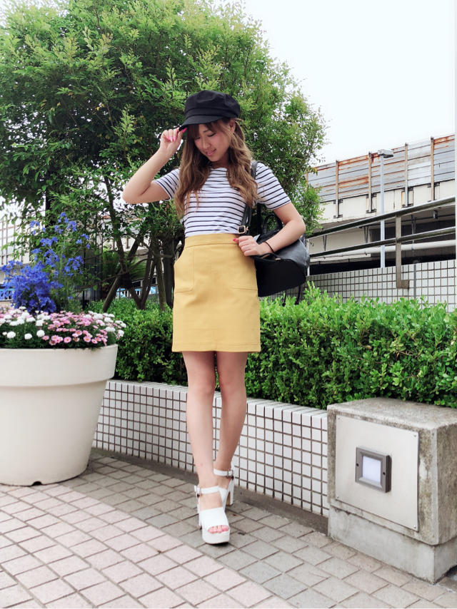 スカラップ♡ボーダーカットソー♡ひなこ