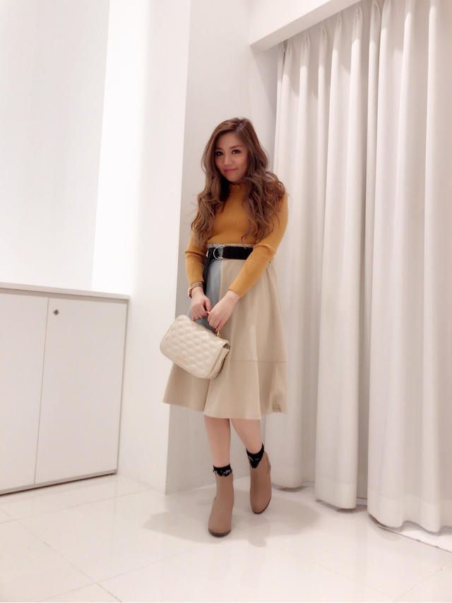肩出しでセクシーに♡バイカラーワンピース♡かなこ