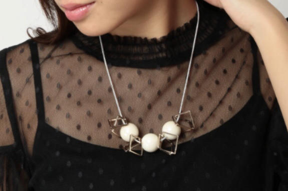ブロックネックレス♡ひなこ