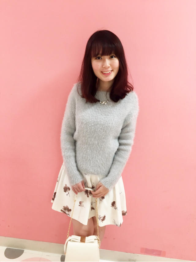 New  Arrival♡オリジナル飛び花フレアスカート*\(^o^)/*