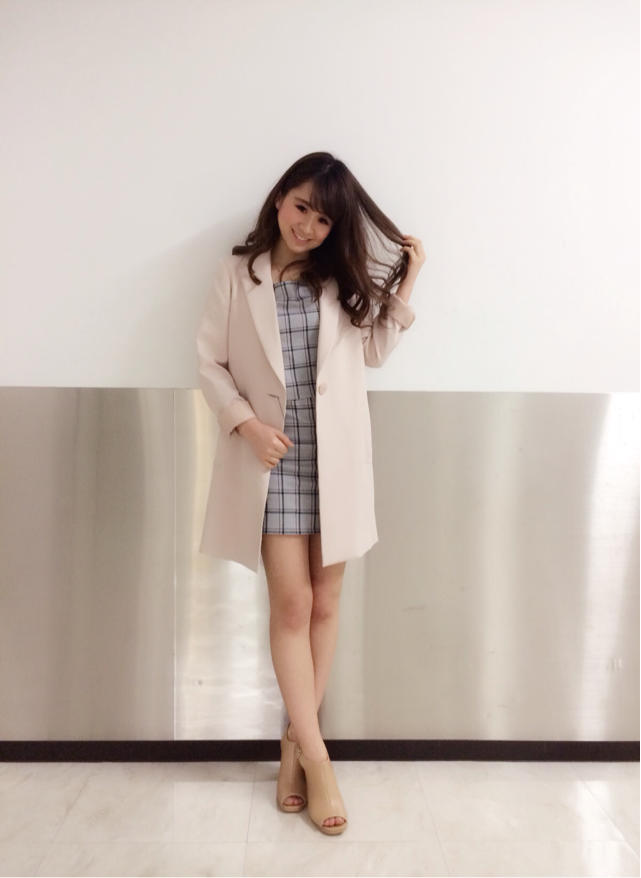 シンプルだけど大人っぽいセットアップ♡