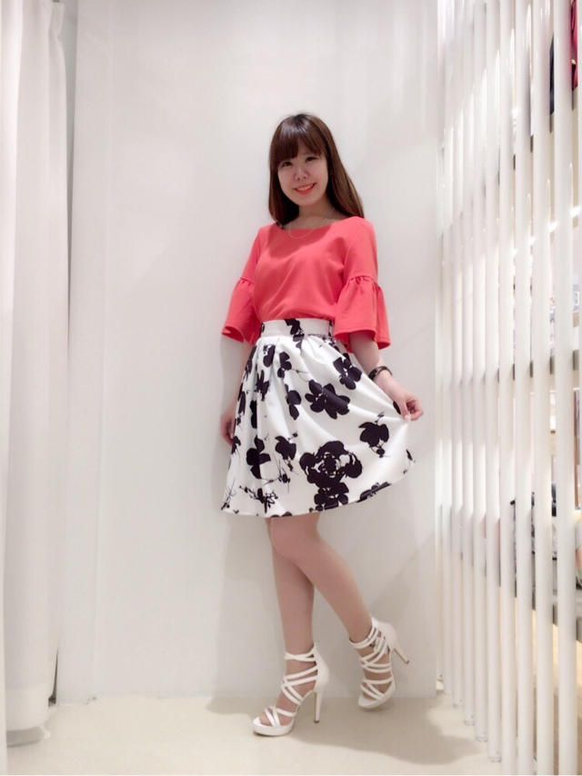 ワイドフレア袖コーデ♡あいり