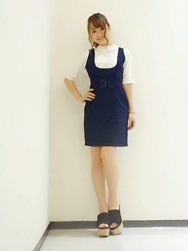 新作♡デニムワンピ♡りぃ