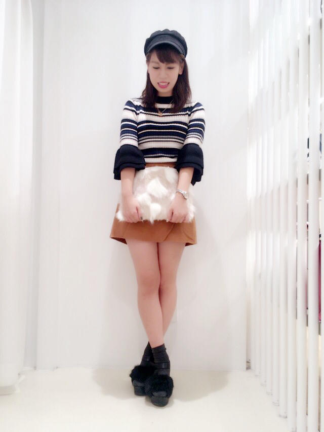 カフスデザインニット♡