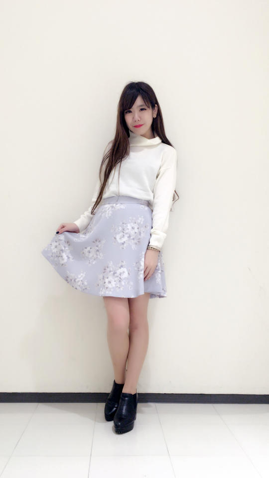 ブーケ花柄SK♡ちほ