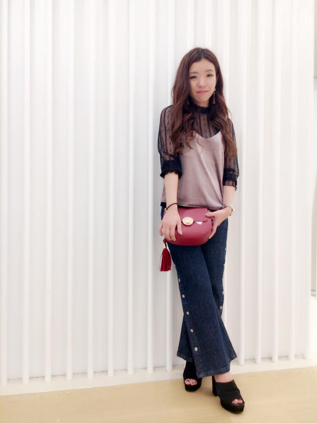 ベロアキャミセット♡あずさ