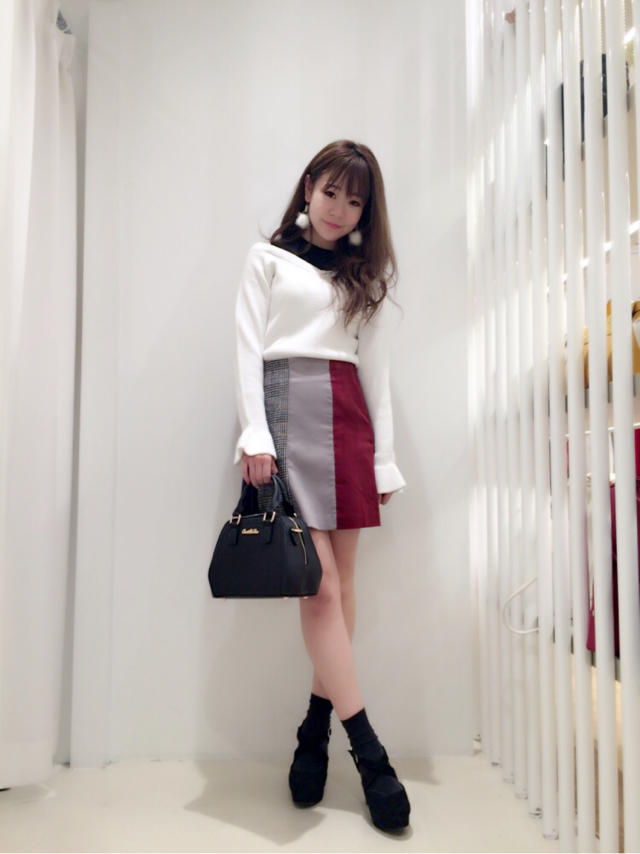 レイヤード風トップス♡あやな
