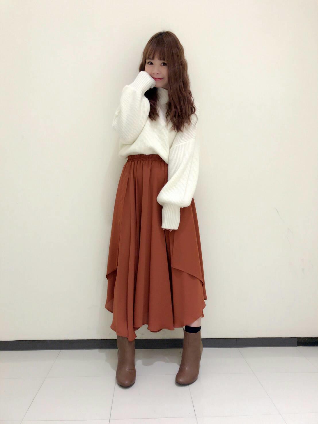パフスリーブニット♡♡りぃ