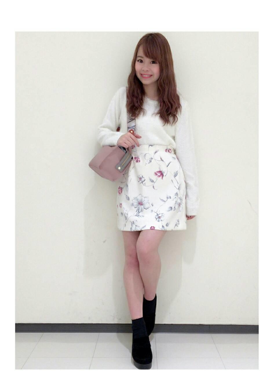 一目惚れした花柄スカート♡♡りぃ