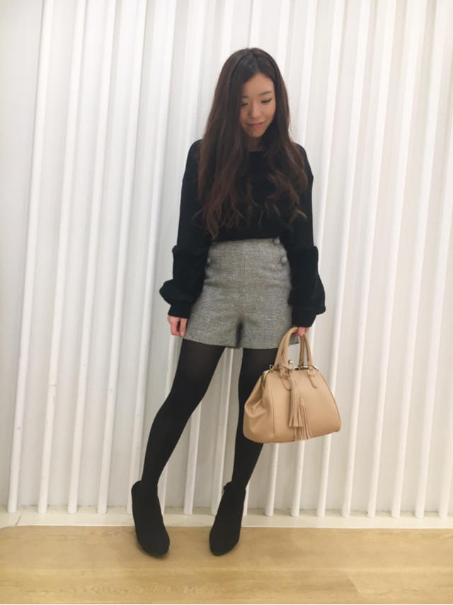ボタン付きショーパン♡あずさ