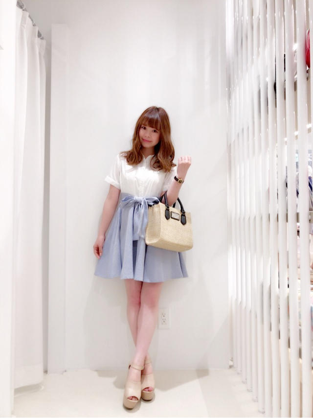 シャツドッキングワンピース♡りぃ