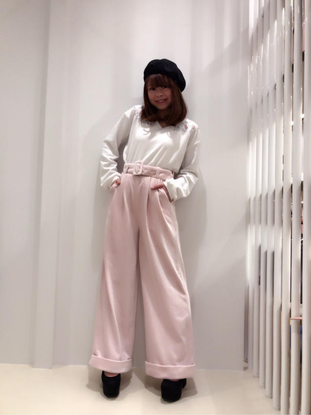 大人気刺繍コーデ♡おさぴ