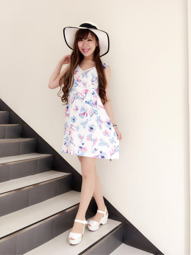 Influencer Book掲載♡花柄OP
