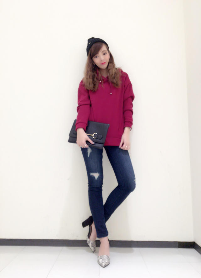 新作♡あったかパーカー(⑅•͈ᴗ•͈).:*♡Chieko
