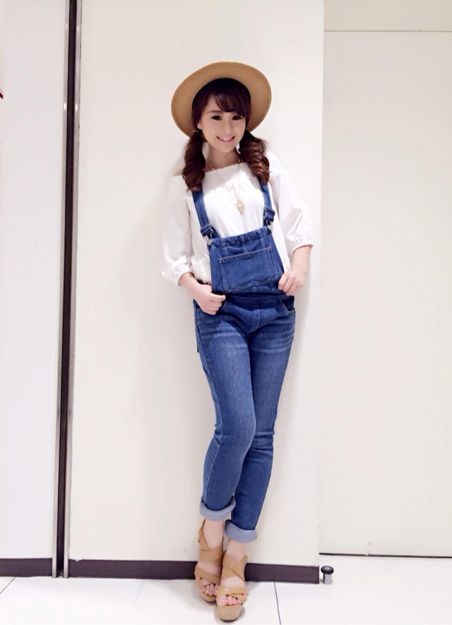 サロペット♡オフショルTops