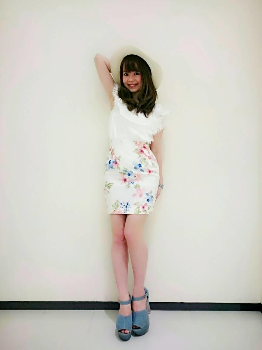 new花柄タイトSK♡りぃ