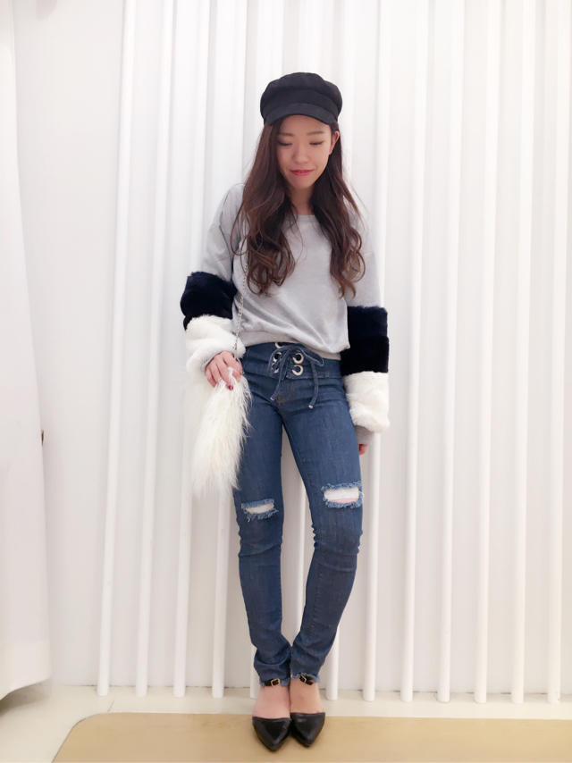 モコモコ♡三段ファーtops♡あずさ