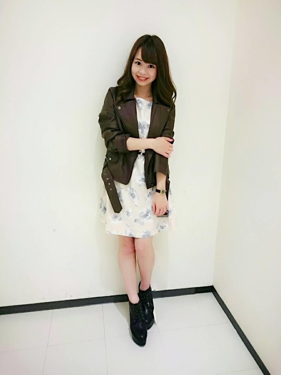 プレス掲載！花柄ワンピ♡♡りぃ