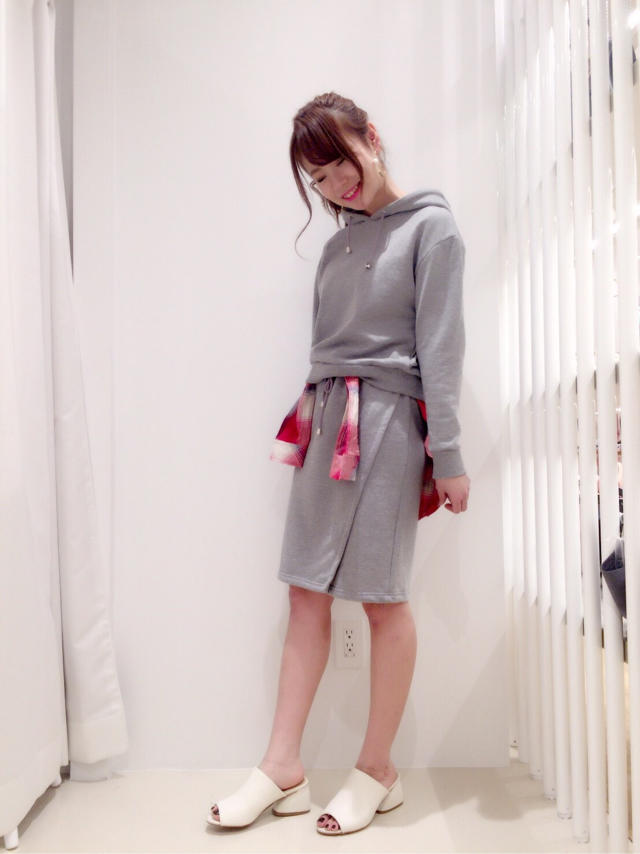 シャツ付きパーカーSET UP♡♬ちほ