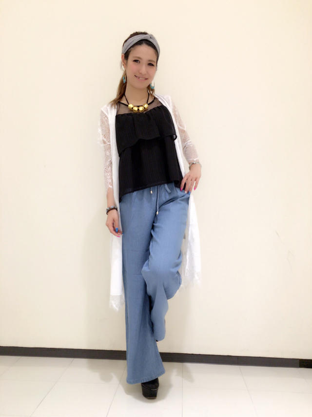 夏にぴったりお出掛けコーデ♡てんちょ