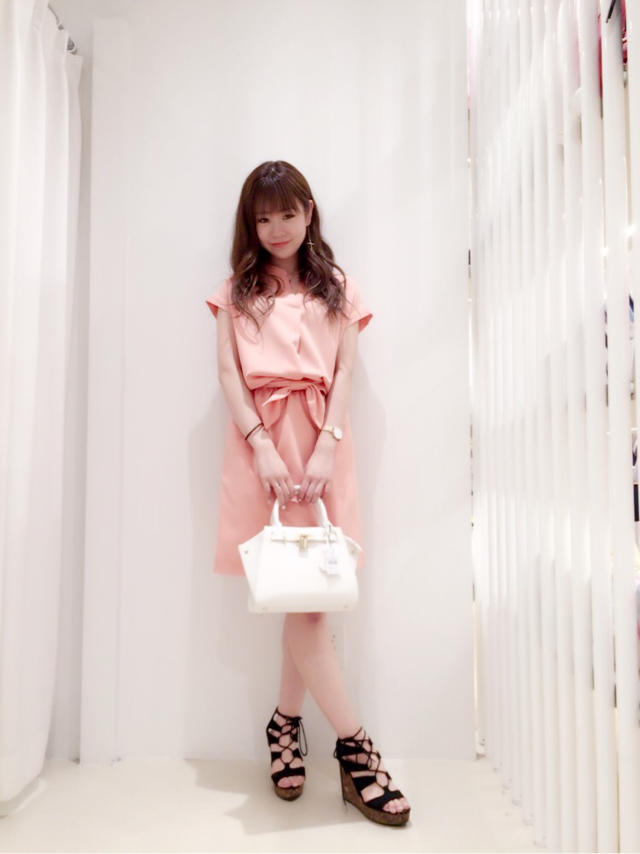 リボンシャツワンピース♡あやな