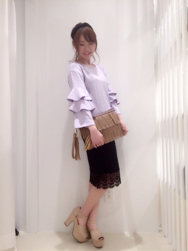 新作＊フリル袖トップス♡ちほ