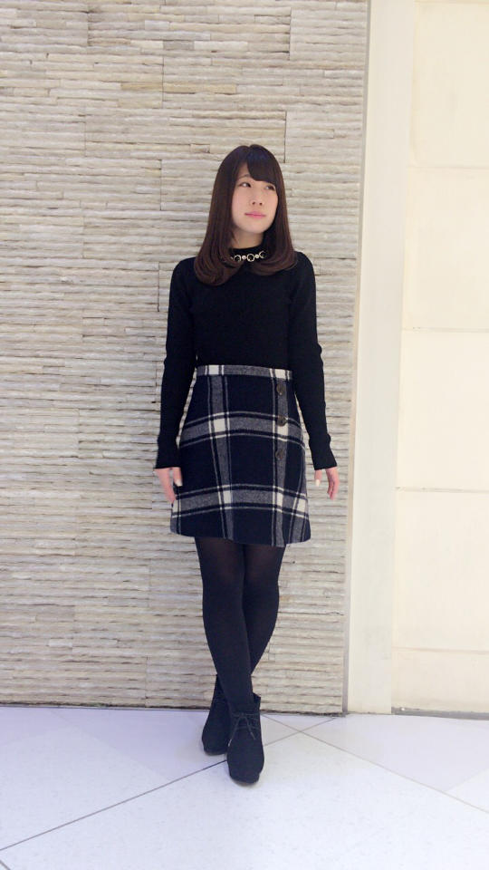 インスタのニット着てみました♪